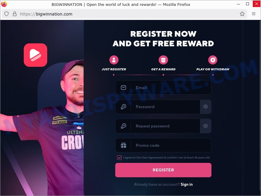 Bigwinnation.com Promo Code Scam: What You Should Know