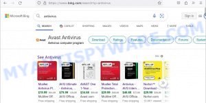 Bing Search results