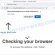 Bluefiretobind.com Checking your browser scam