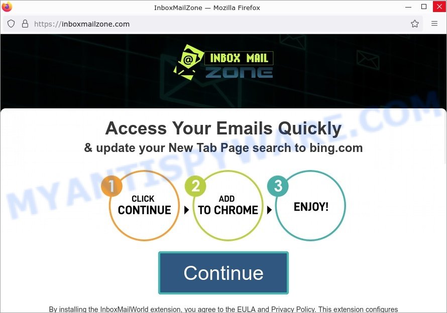 Remove Inboxmailzone.com Redirect: Chrome, Edge, Firefox