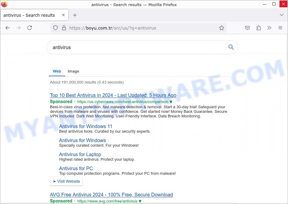 MaxSearch extension (Virus Removal Guide) Search Engine Fix