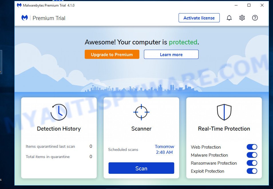 MalwareBytes Anti-Malware for Windows