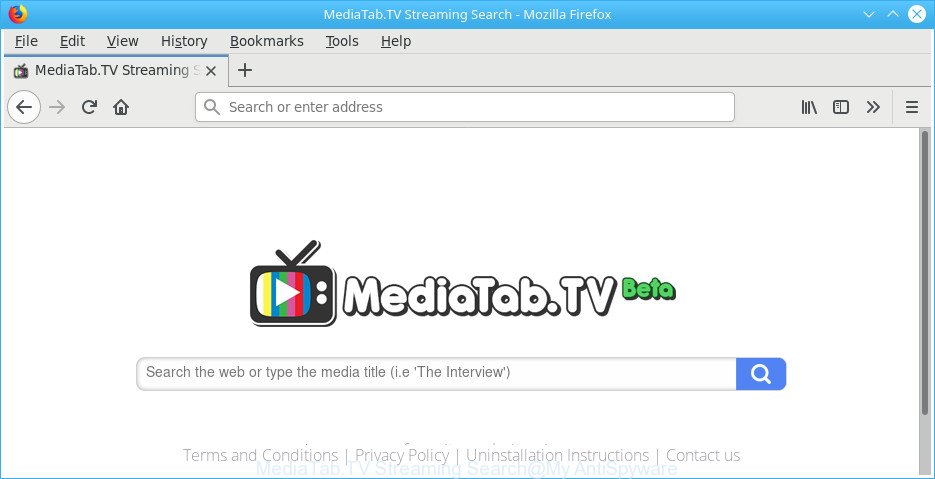 MediaTab.TV Streaming Search