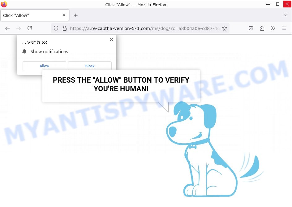 Re-captha-version-5-3.com Virus Removal Guide