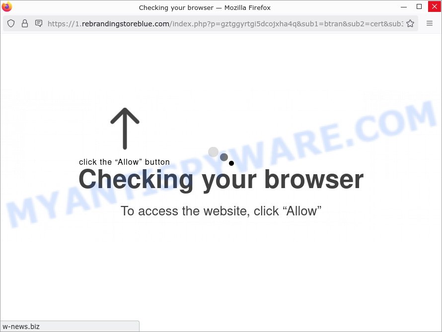 How to remove Rebrandingstoreblue.com pop-up ads