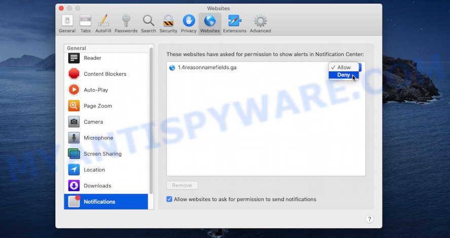 Safari Your iPhone may be hacked scam removal