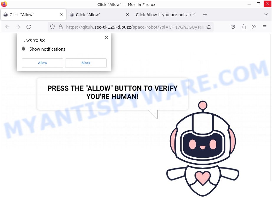 How to remove Sec-tl-129-d.buzz pop-up ads