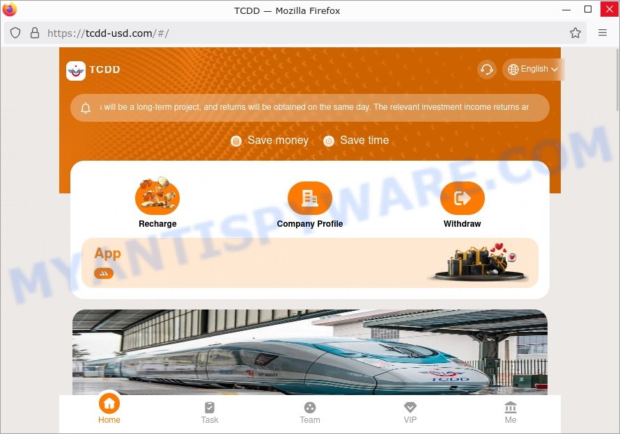 Don’t Be Fooled: Tcdd-usd.com Task Scam