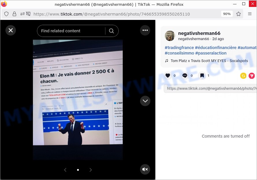 Teslaxplay.com MSK Promo Codes: A Crypto Scam