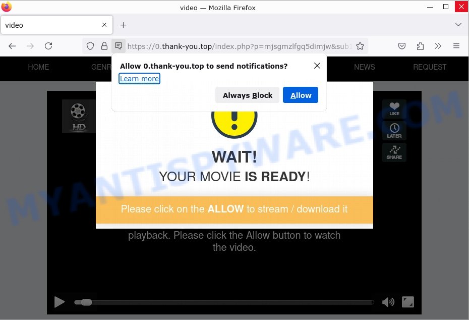 Thank-you.top Virus Removal Guide