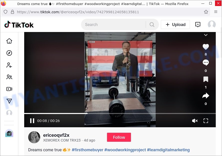Xemorex.com Scam: Fake Elon Musk Bitcoin Promo Codes